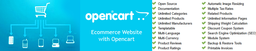 Open Cart Shopping Cart  - LBS Software